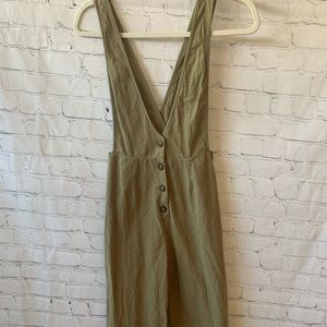 Olive green romper